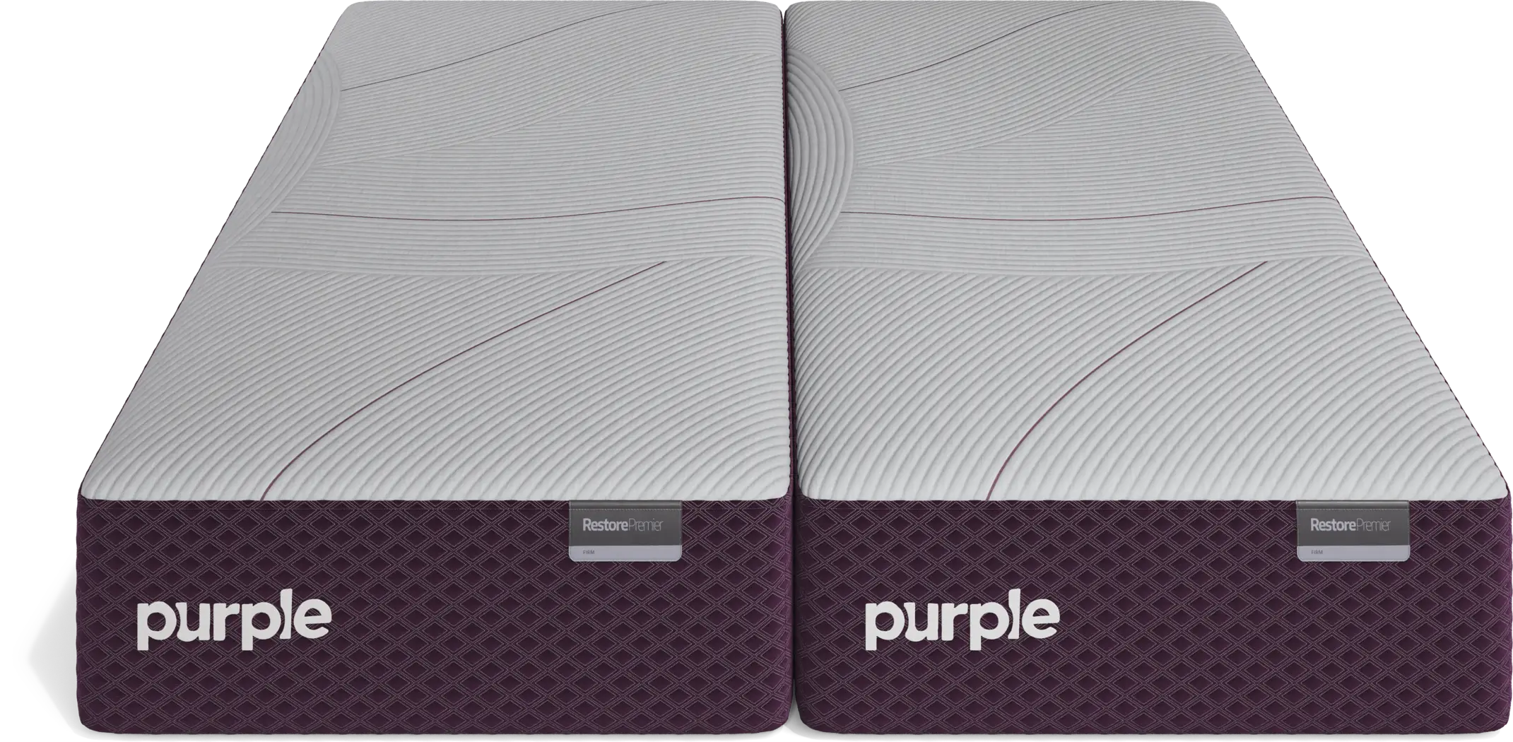 Purple Restore Premier Firm Split King Mattress (2 TWXL) - Thumbnail - Image 2