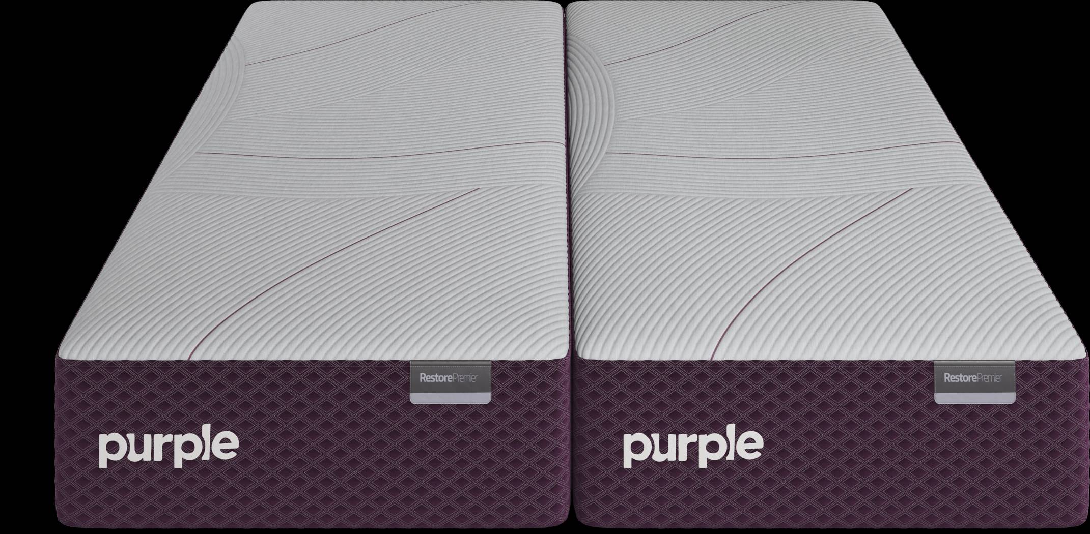 Purple Restore Premier Soft Split King Mattress (2 TWXL) - Thumbnail - Image 2