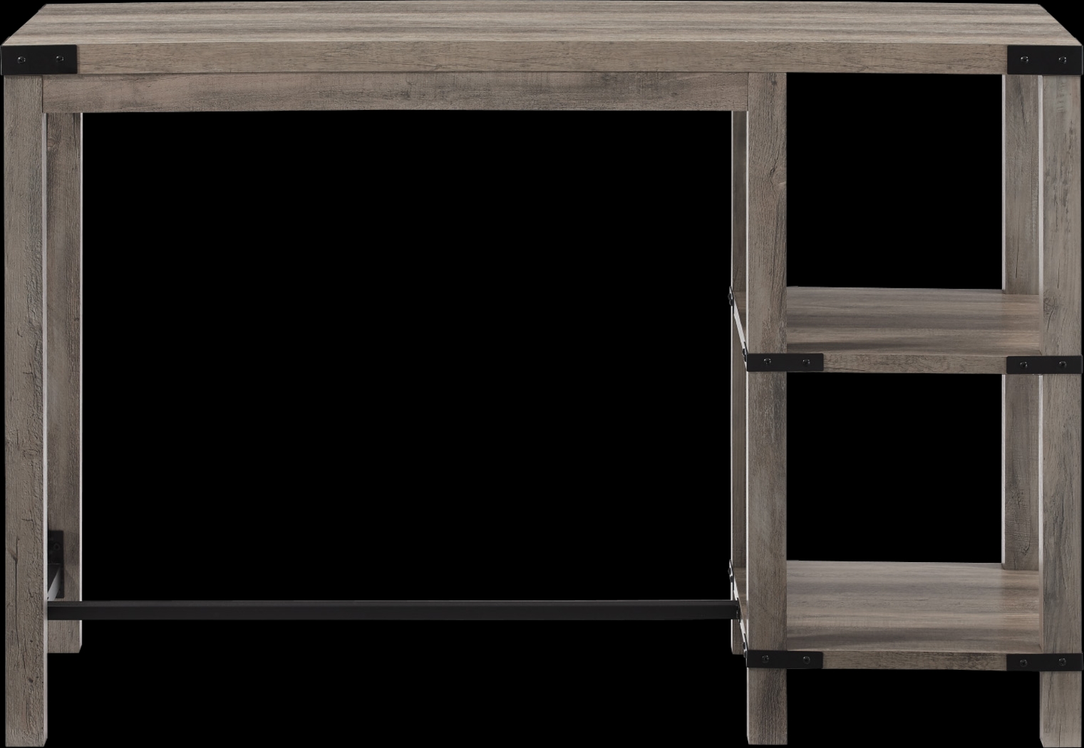 Purston Gray Kitchen Island - Thumbnail - Image 3