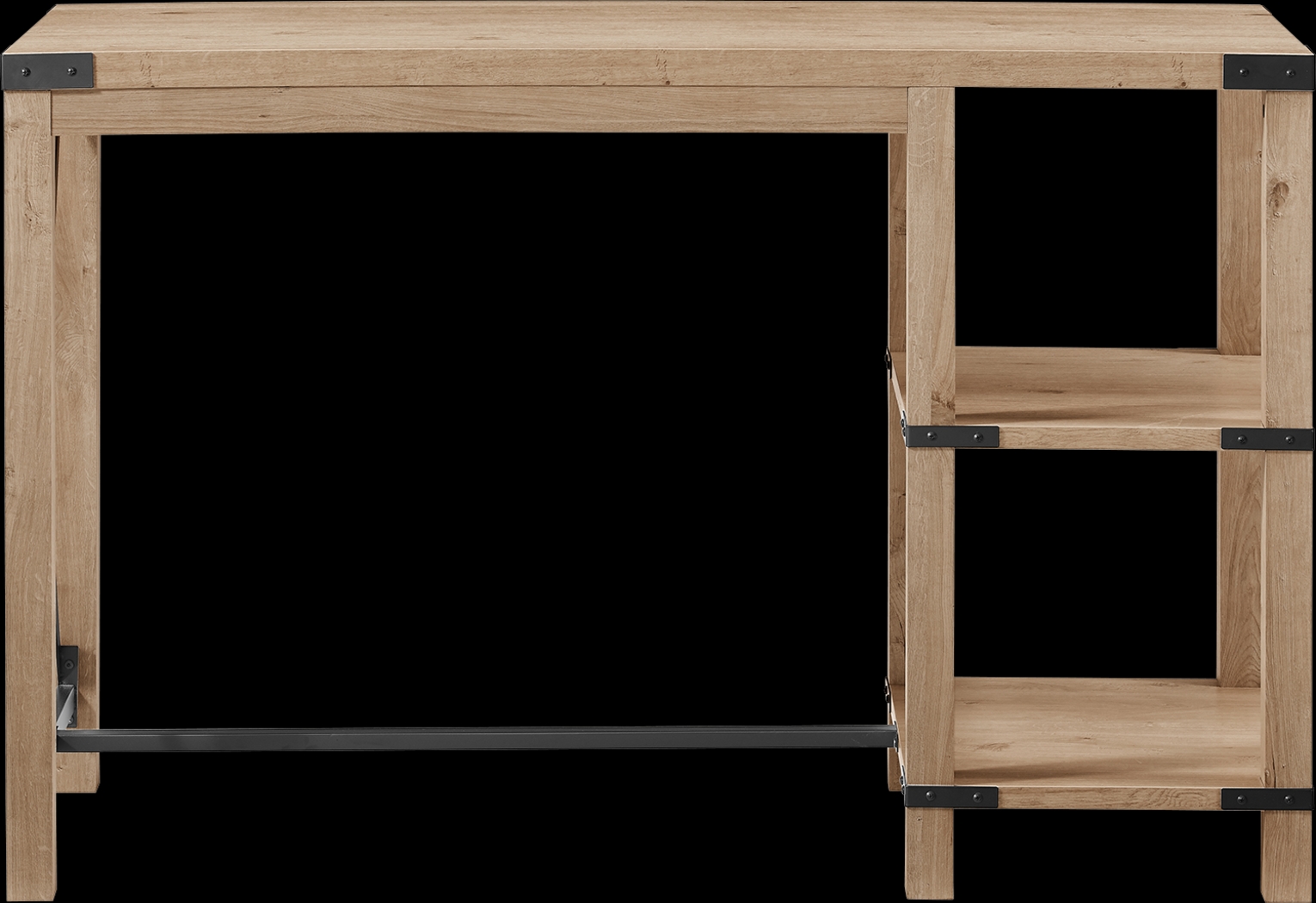 Purston Oak Kitchen Island - Thumbnail - Image 3