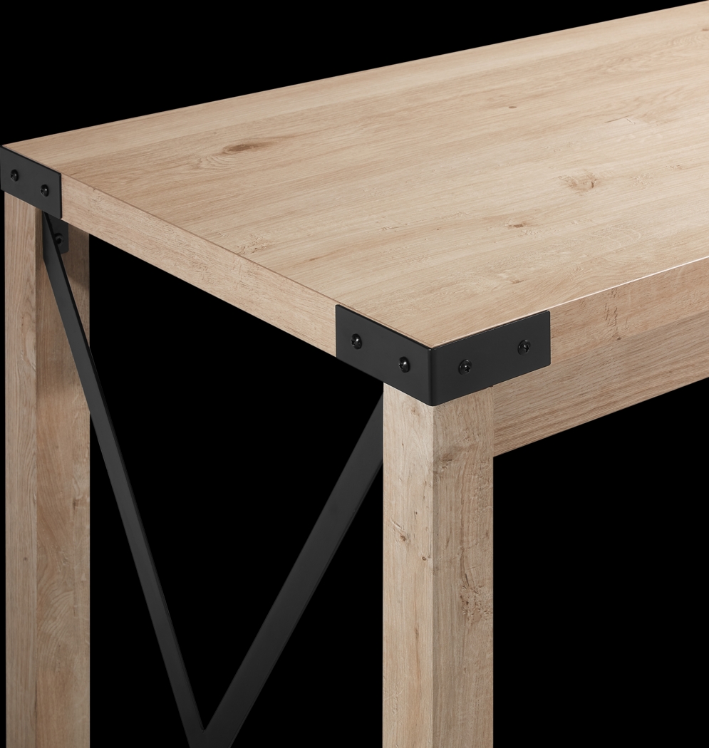 Purston Oak Kitchen Island - Thumbnail - Image 5