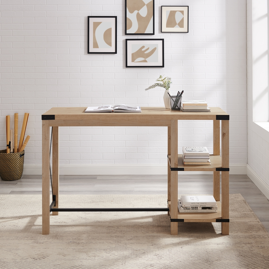 Purston Oak Kitchen Island - Thumbnail - Image 6