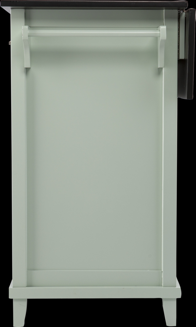 Pyegrave Green Kitchen Cart - Thumbnail - Image 3