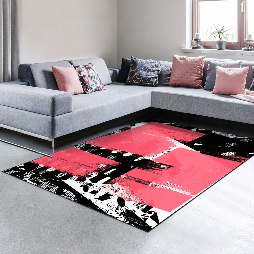 Pyerkeep Pink 5' x 7'7 Rug - Thumbnail - Image 2
