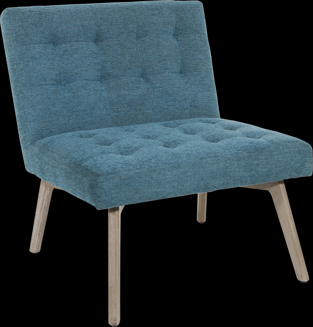 Pyka Blue Accent Chair - Thumbnail - Image 1
