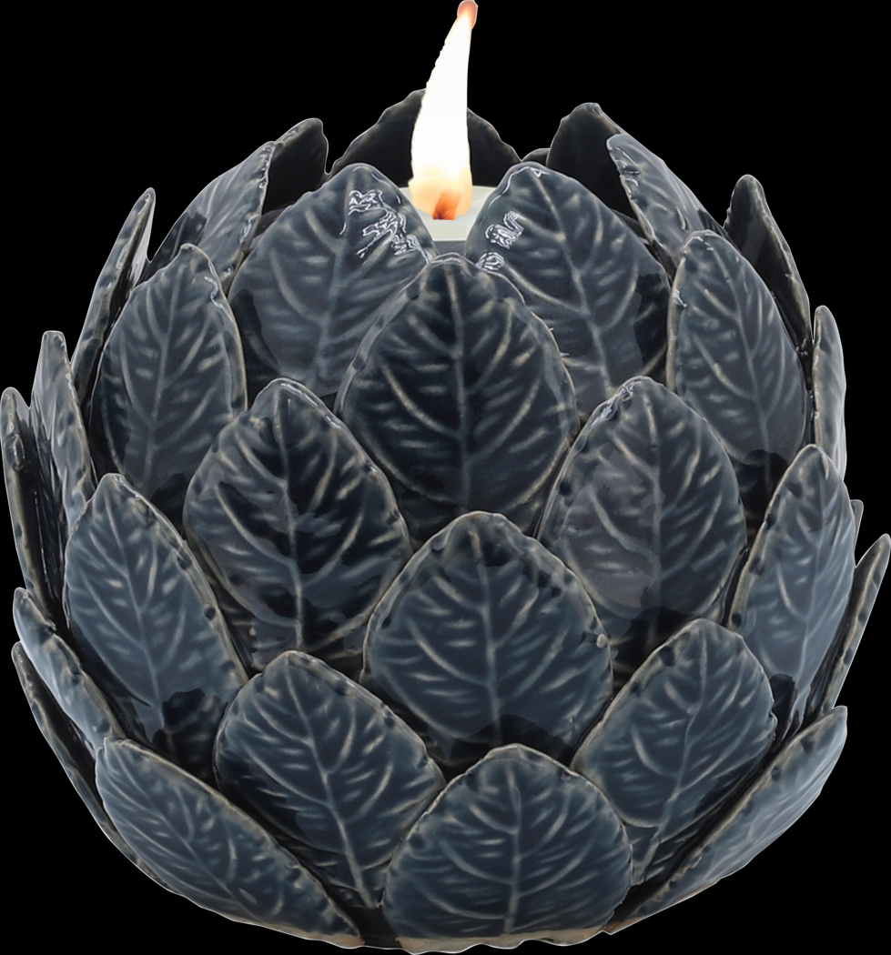 Pylers Blue 6 in. Votive Candleholder - Thumbnail - Image 2