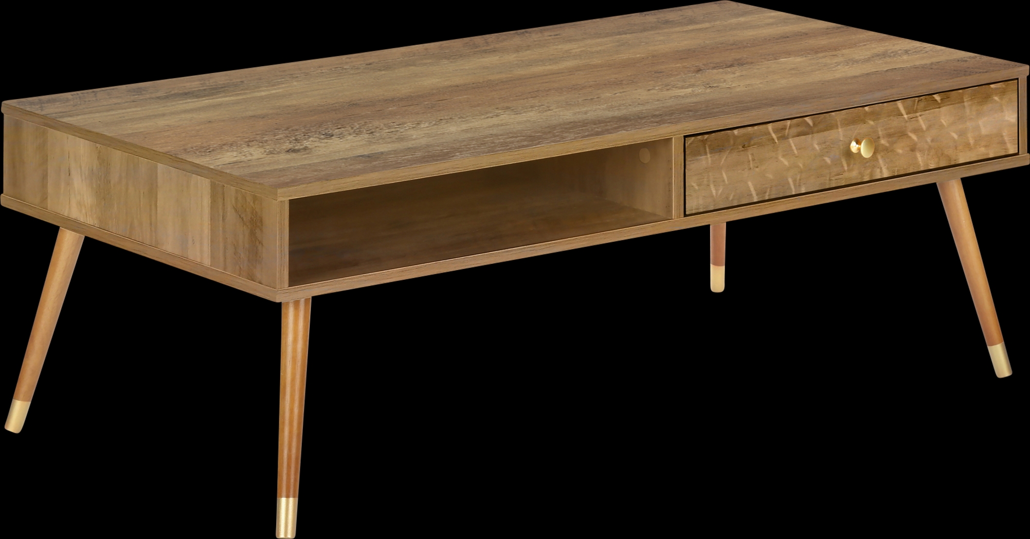 Pyrit Walnut Cocktail Table - Thumbnail - Image 1