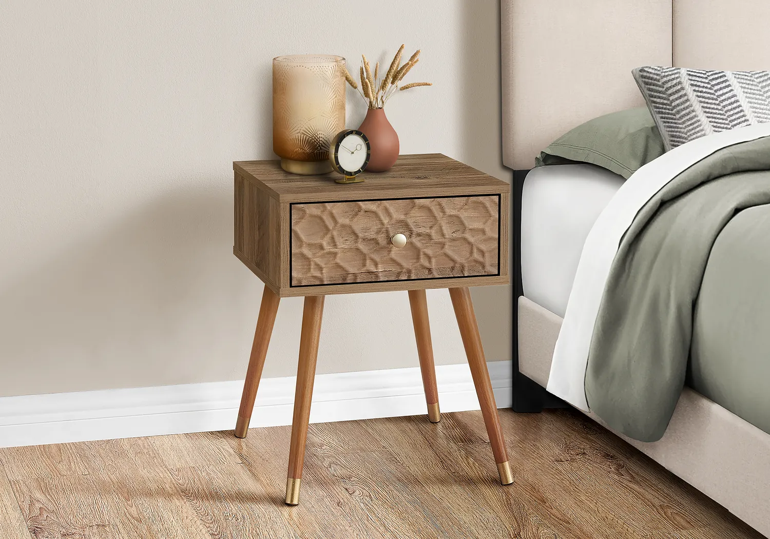 Pyrit Walnut Side Table - Image 11