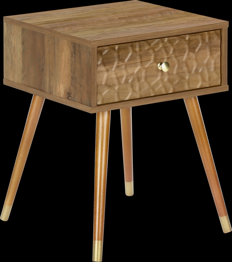 Pyrit Walnut Side Table - Thumbnail - Image 1