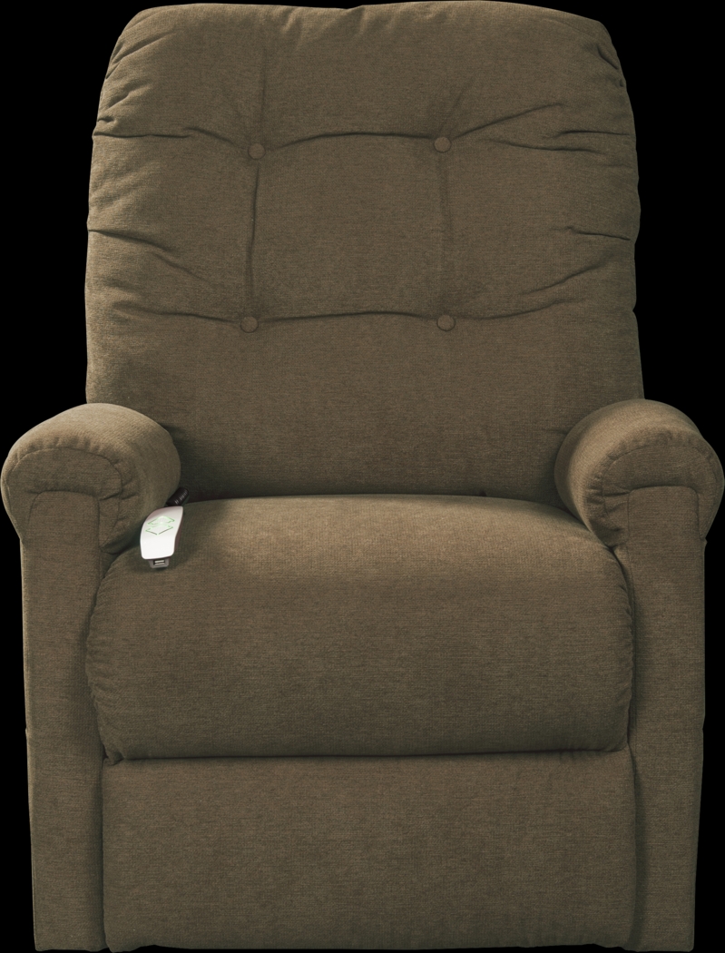 Pyron Beige Lift Chair Dual Power Recliner - Thumbnail - Image 3