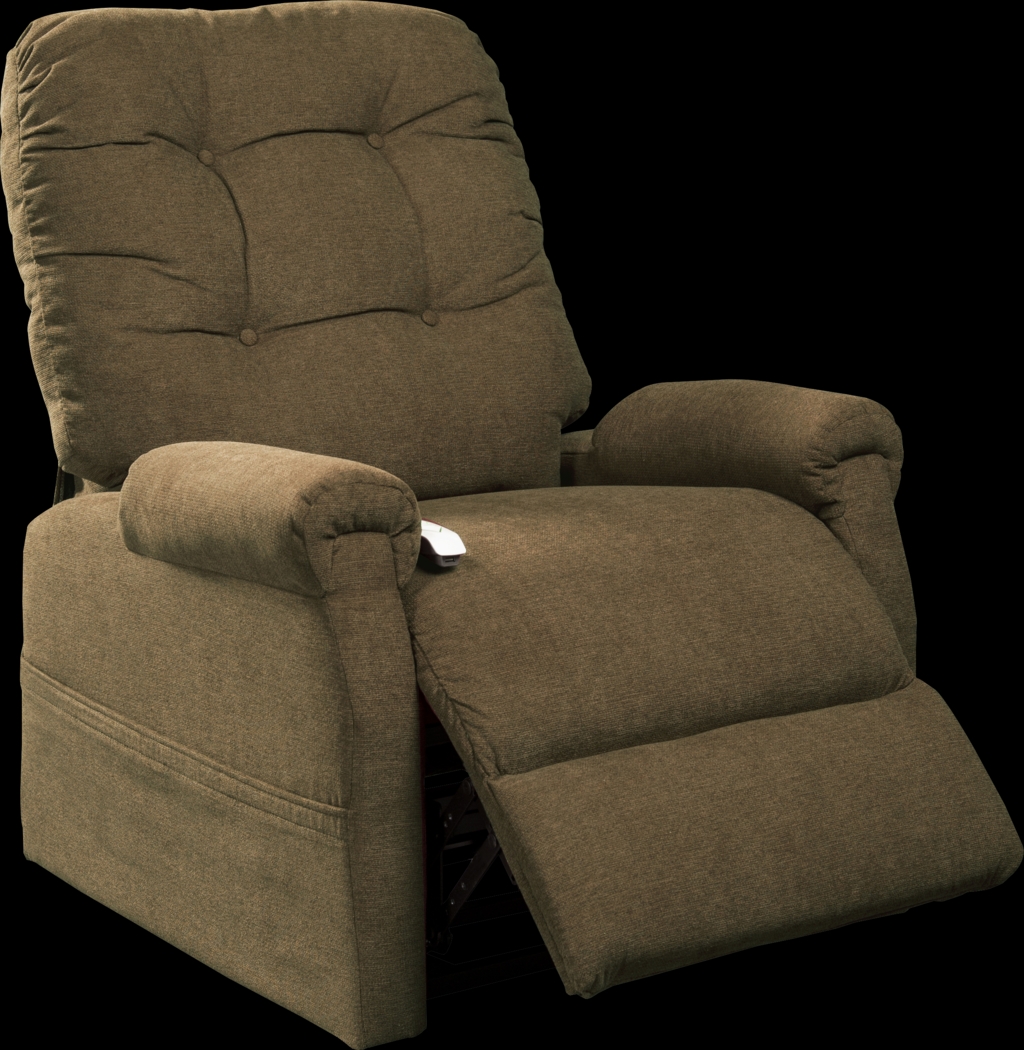 Pyron Beige Lift Chair Dual Power Recliner - Thumbnail - Image 4