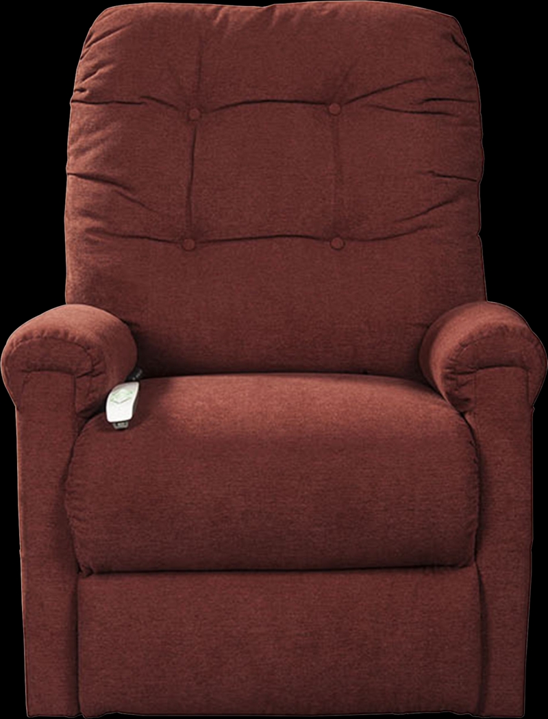 Pyron Red Lift Chair Dual Power Recliner - Thumbnail - Image 3