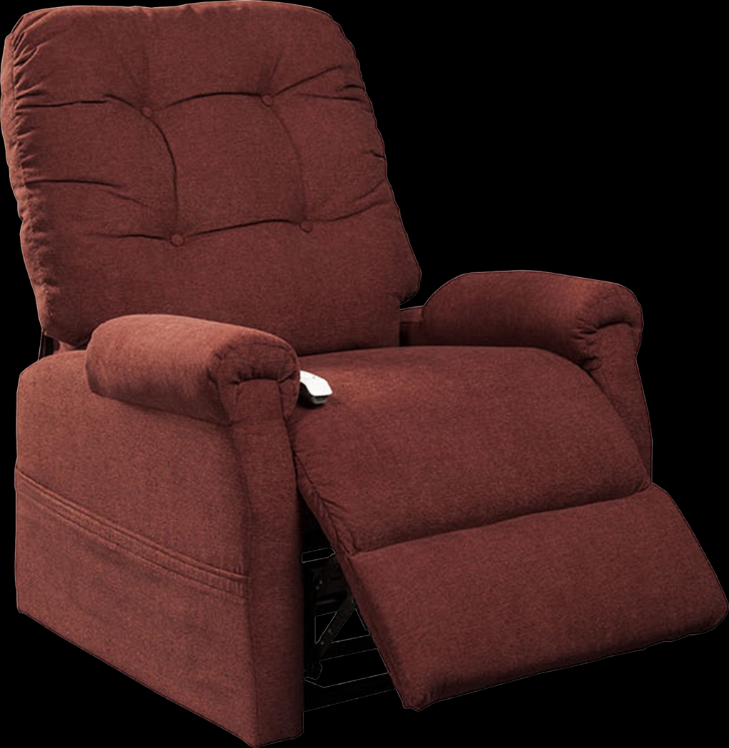 Pyron Red Lift Chair Dual Power Recliner - Thumbnail - Image 4