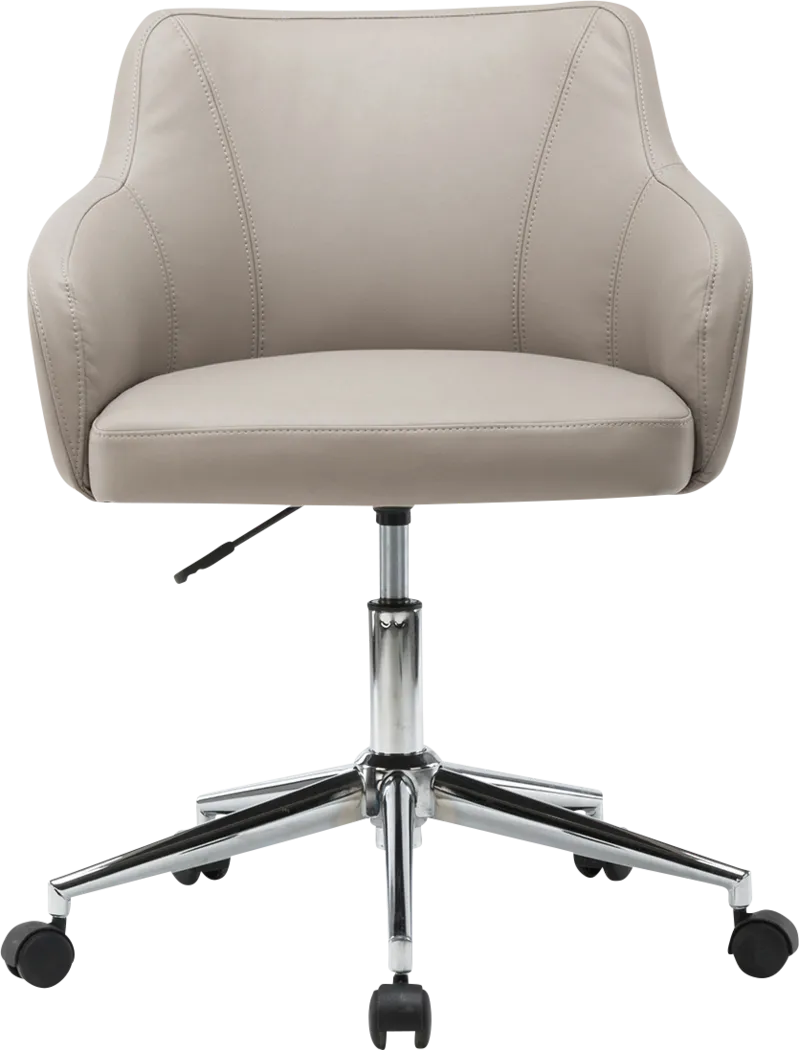 Qarro Beige Office Chair - Thumbnail - Image 5
