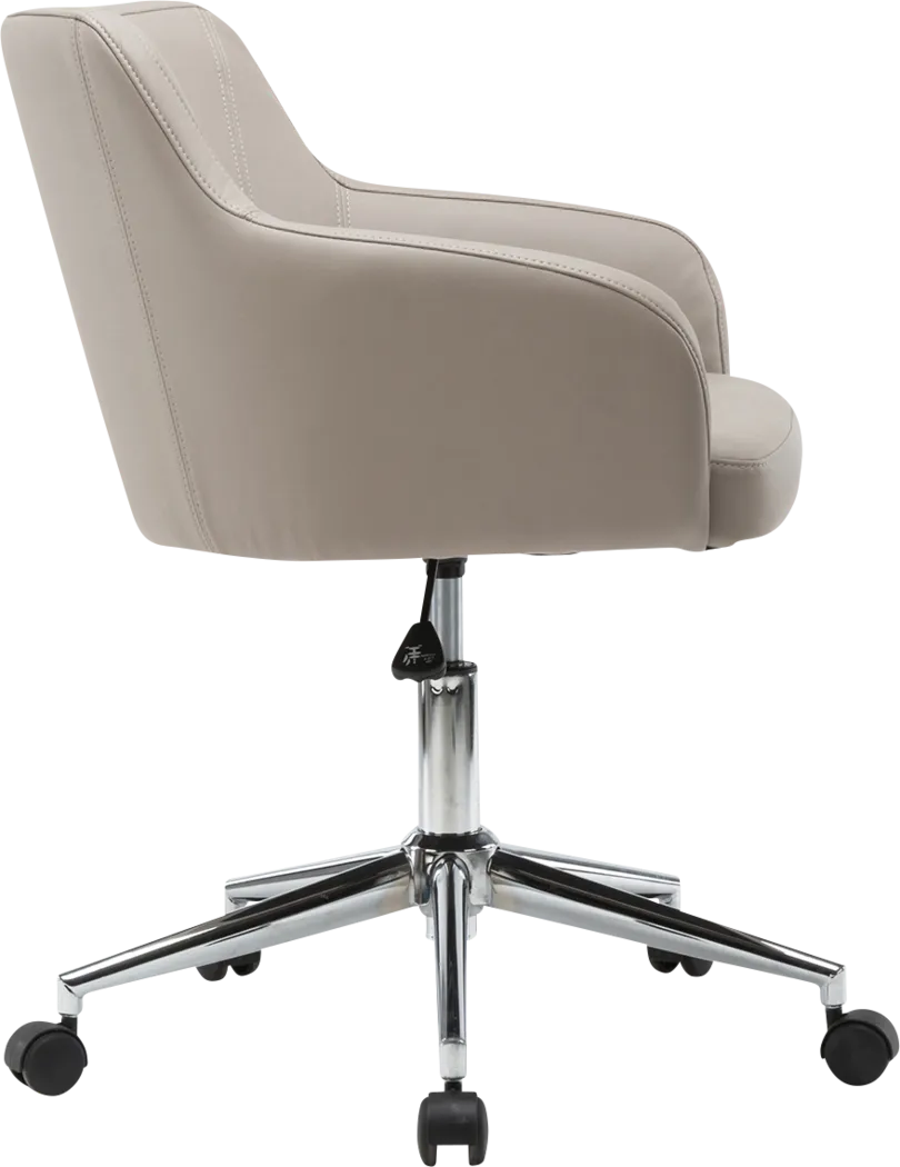 Qarro Beige Office Chair - Thumbnail - Image 6