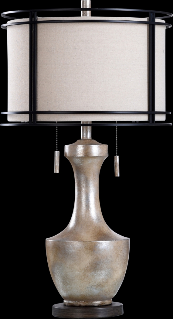 Qawish Cave Silver Lamp - Thumbnail - Image 1