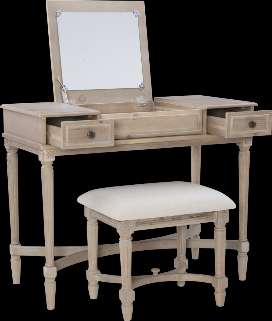 Quackenboss Brown Vanity Set - Thumbnail - Image 15