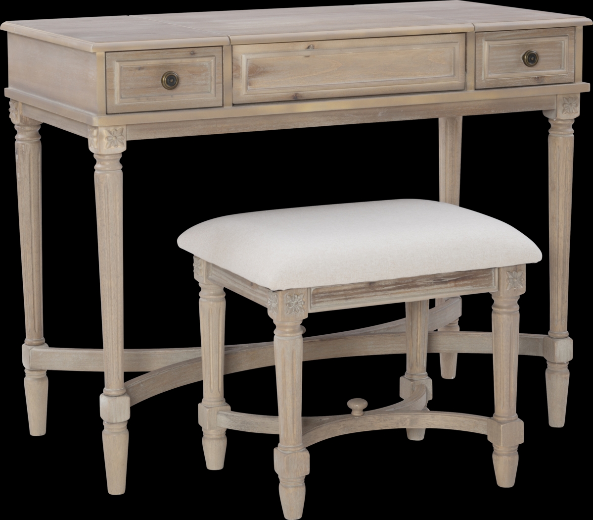 Quackenboss Brown Vanity Set - Thumbnail - Image 1