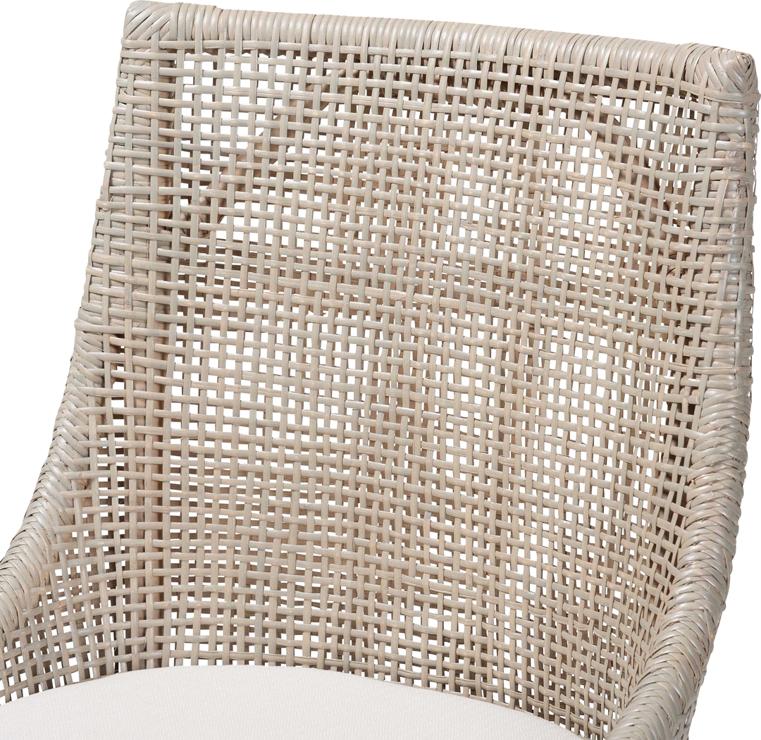 Quadbit Gray Swivel Counter Height Stool - Thumbnail - Image 2