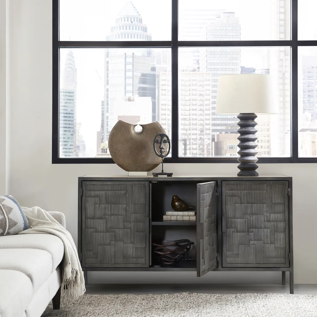Quadgate Gray Sideboard - Thumbnail - Image 3