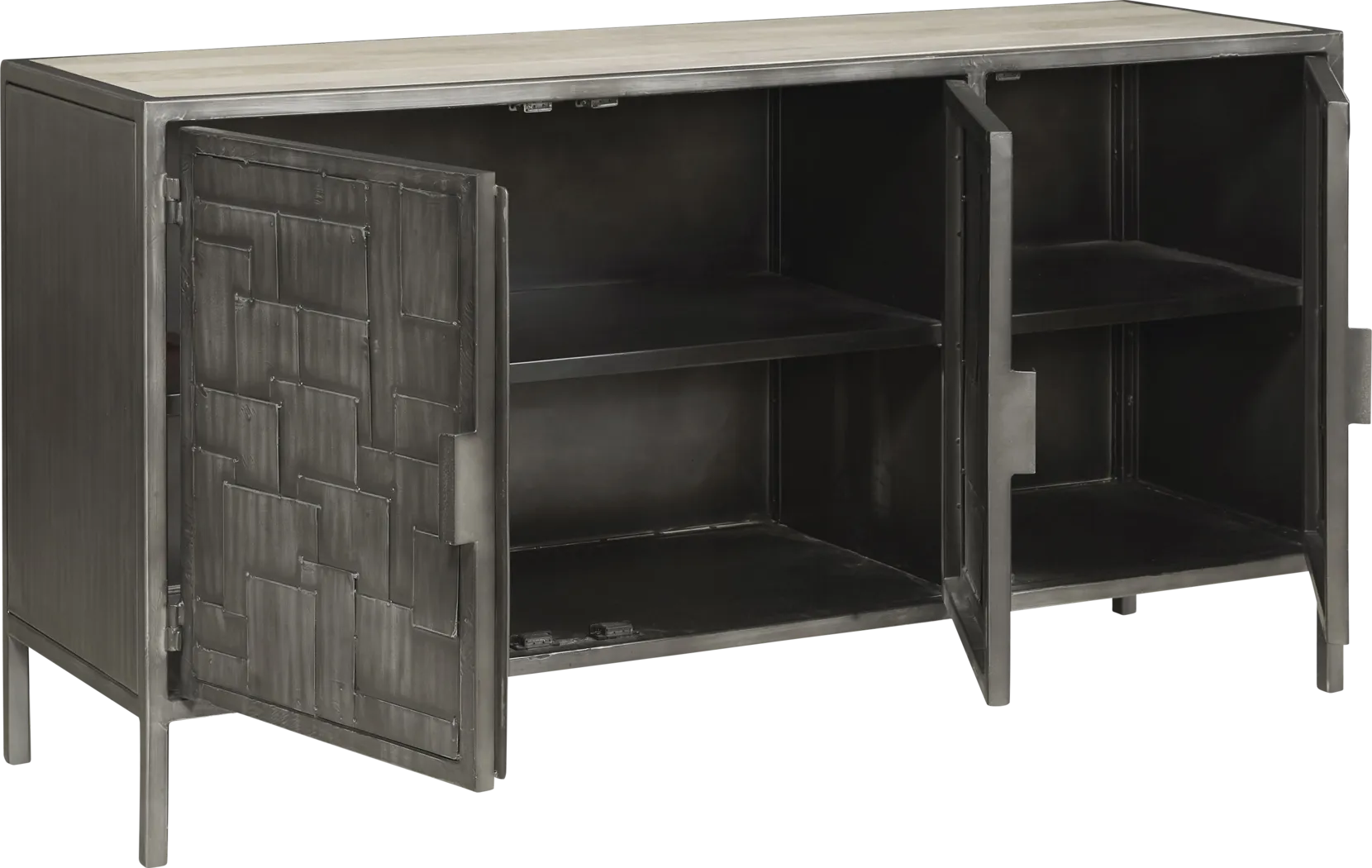 Quadgate Gray Sideboard - Thumbnail - Image 5