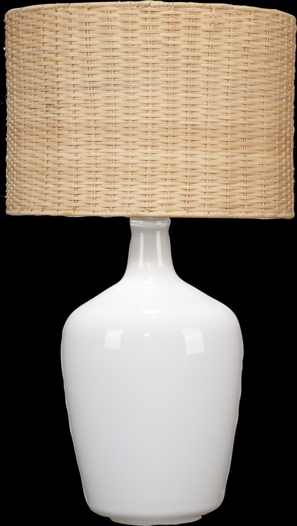 Quaga Cove White Lamp - Thumbnail - Image 1