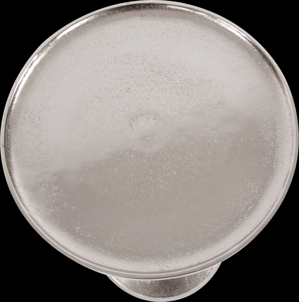 Quaggy Silver Accent Table - Thumbnail - Image 3