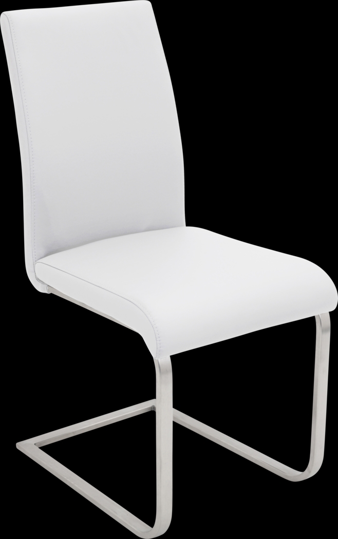 Quain White 5 Pc Dining Set - Thumbnail - Image 4