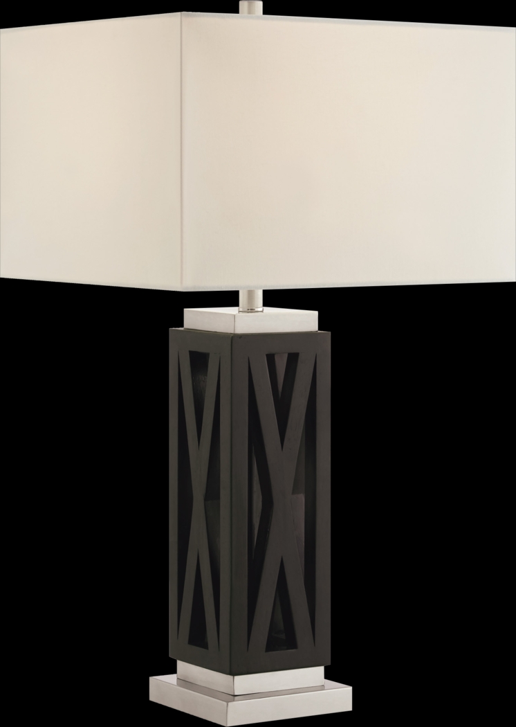 Quamari Hollow Black Lamp - Thumbnail - Image 1