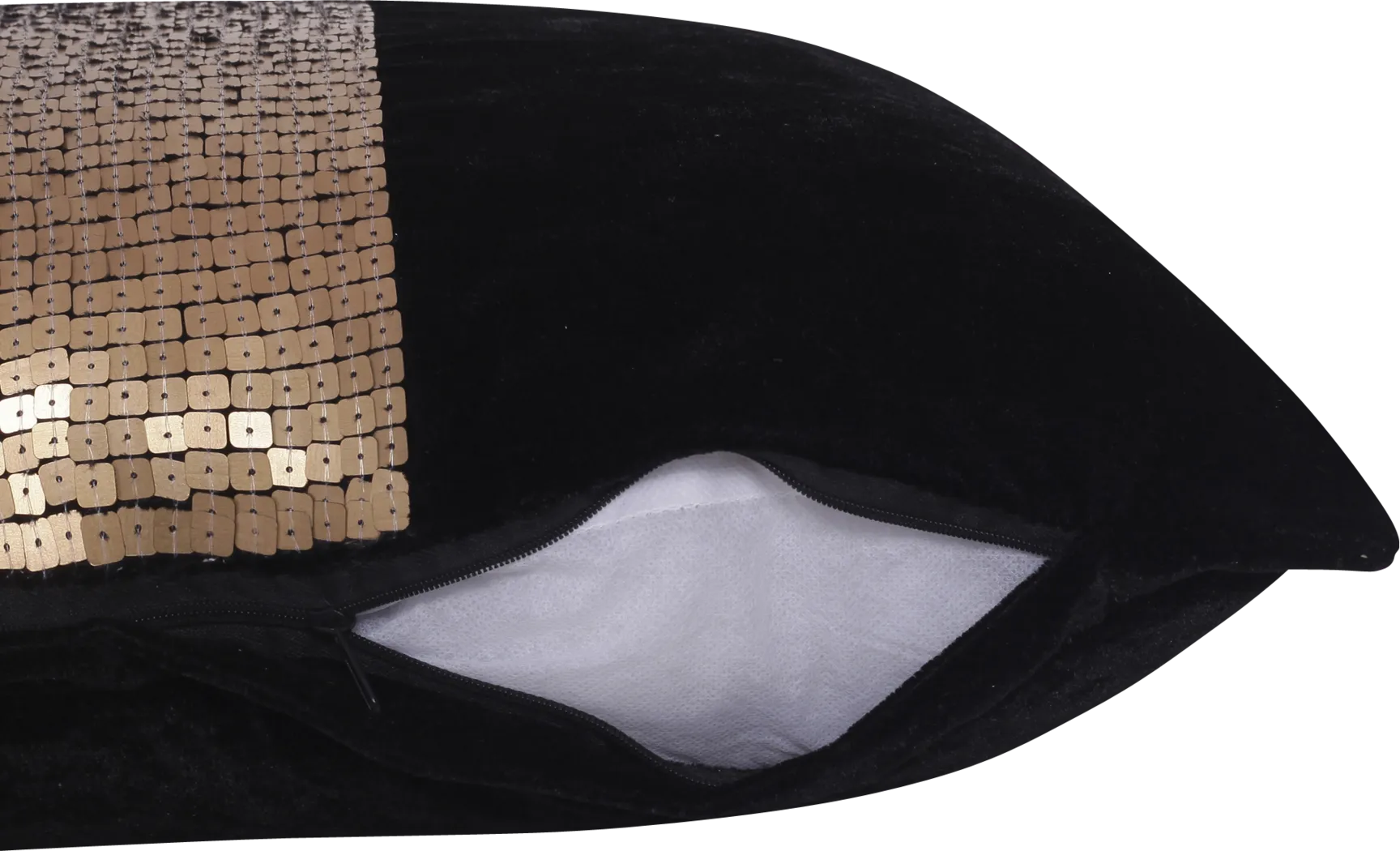 Quandi Black Lumbar Pillow - Thumbnail - Image 4