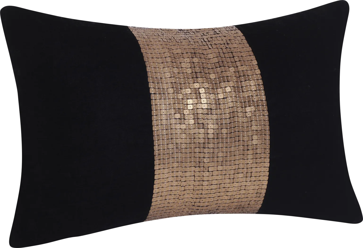 Quandi Black Lumbar Pillow - Thumbnail - Image 5