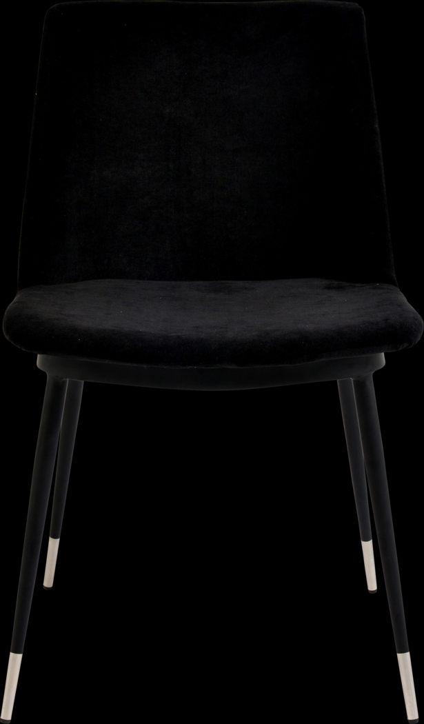 Quannah Black Dining Chair, Set of 2 - Thumbnail - Image 3