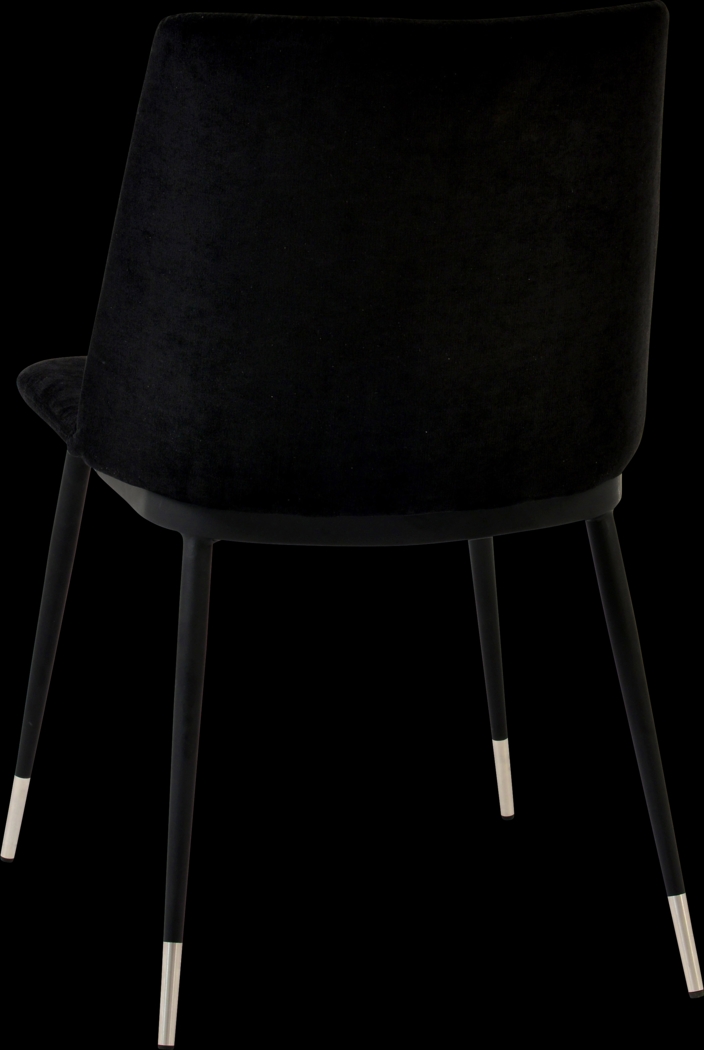 Quannah Black Dining Chair, Set of 2 - Thumbnail - Image 5