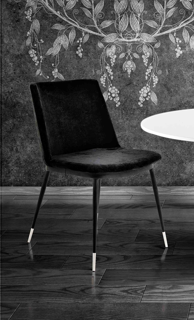 Quannah Black Dining Chair, Set of 2 - Thumbnail - Image 8