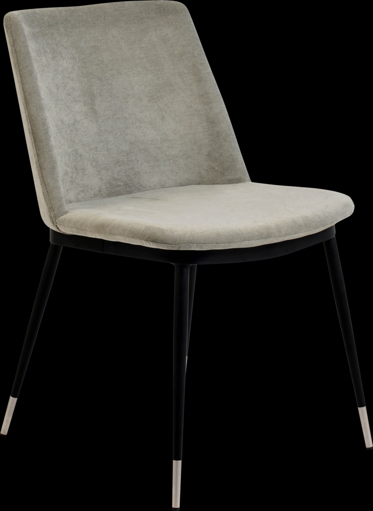 Quannah Gray Dining Chair, Set of 2 - Thumbnail - Image 2