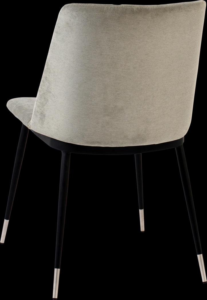 Quannah Gray Dining Chair, Set of 2 - Thumbnail - Image 5