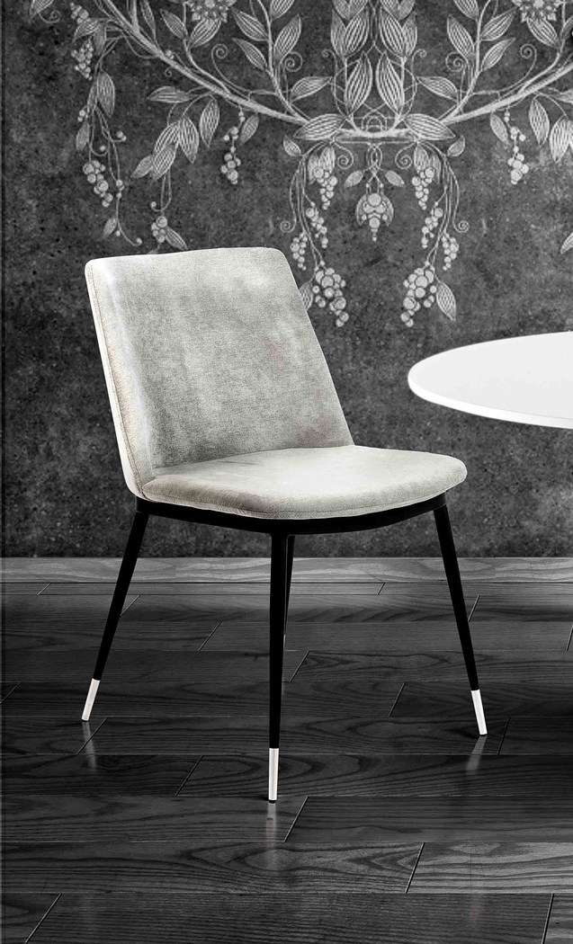Quannah Gray Dining Chair, Set of 2 - Thumbnail - Image 8