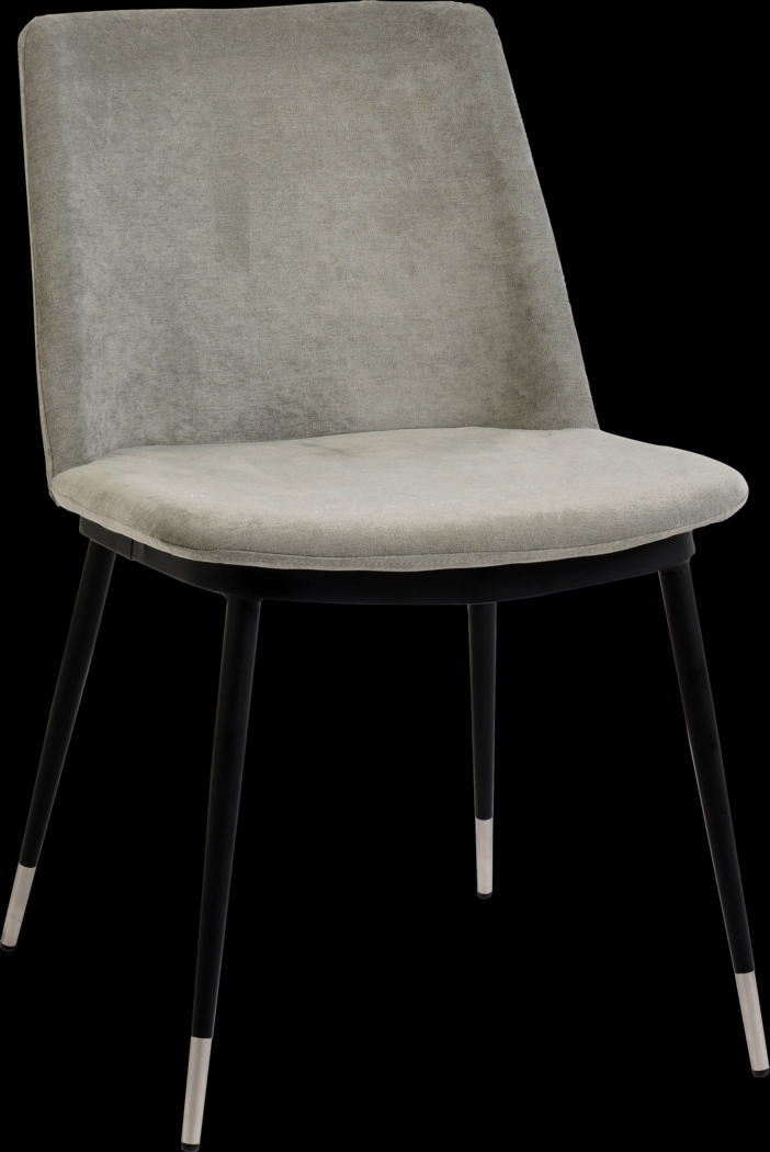 Quannah Gray Dining Chair, Set of 2 - Thumbnail - Image 1