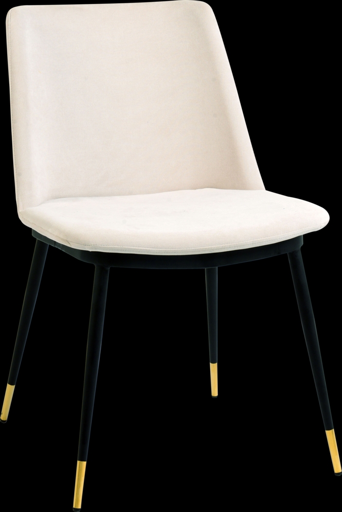 Quannah Ivory Dining Chair, Set of 2 - Thumbnail - Image 1