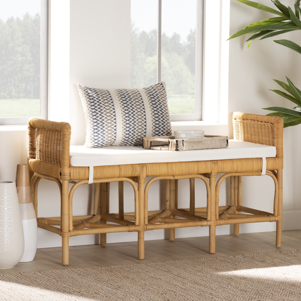 Quanset Natural Accent Bench - Thumbnail - Image 2