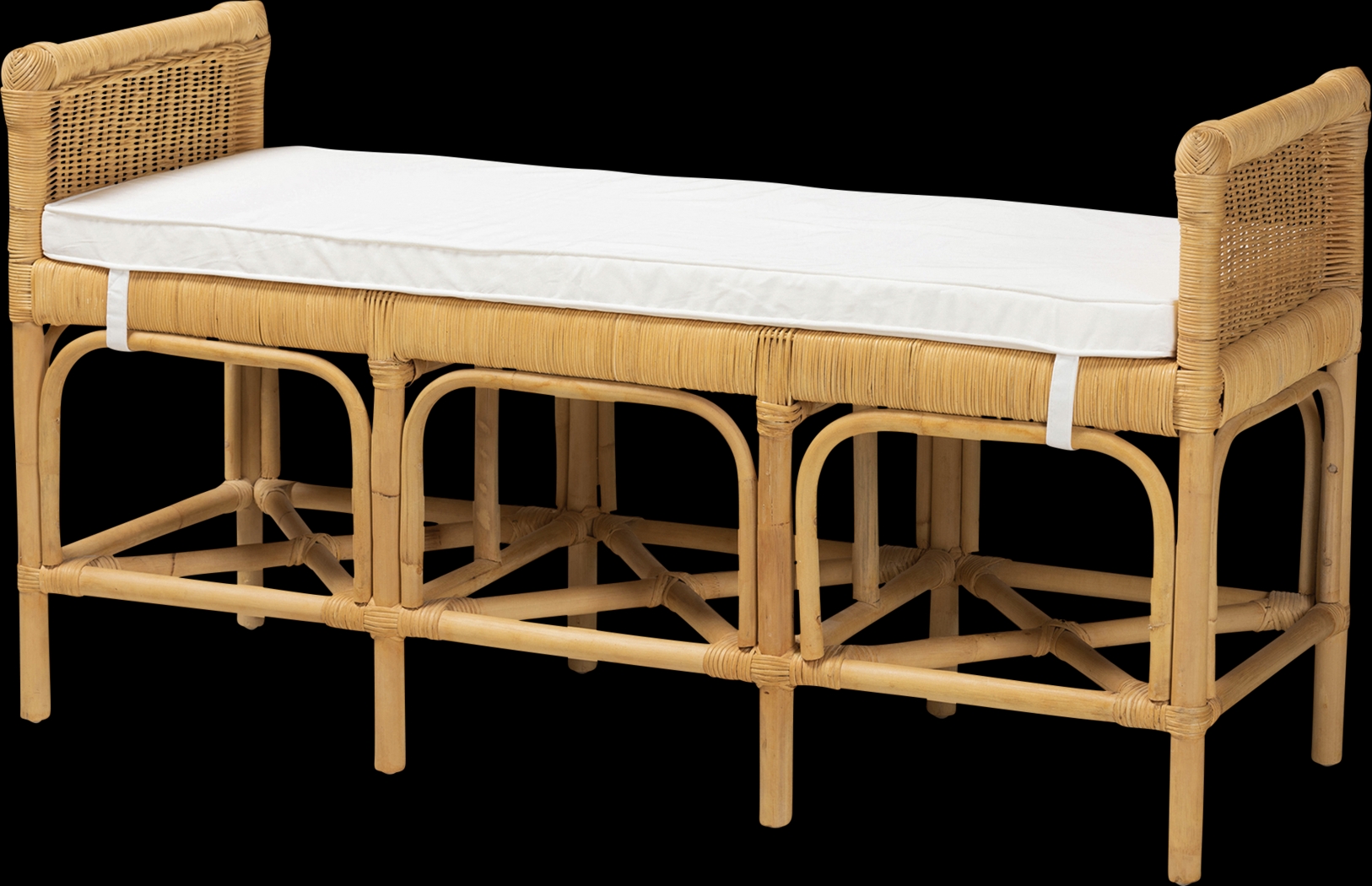 Quanset Natural Accent Bench - Thumbnail - Image 1