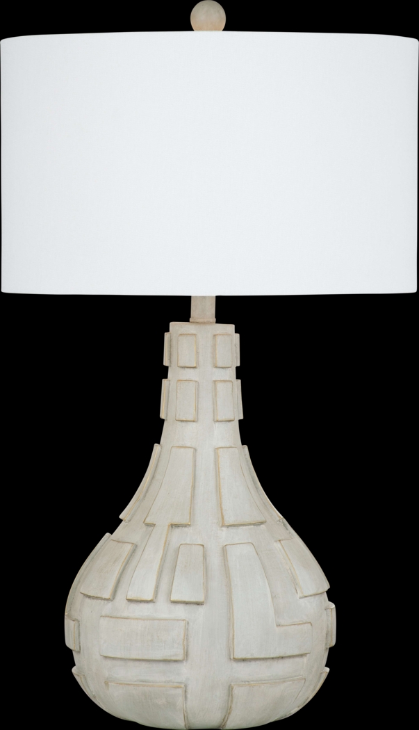 Quarrystone Home Gray Lamp - Thumbnail - Image 1