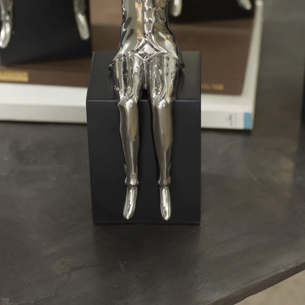 Quart Silver Sculpture, Set of 4 - Thumbnail - Image 3