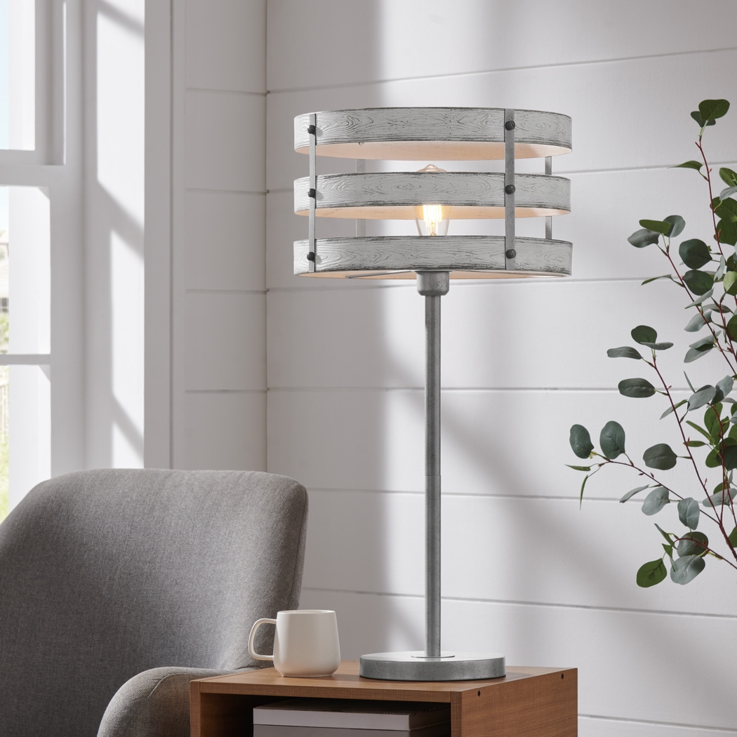 Quaylo Cove Silver Lamp - Thumbnail - Image 2