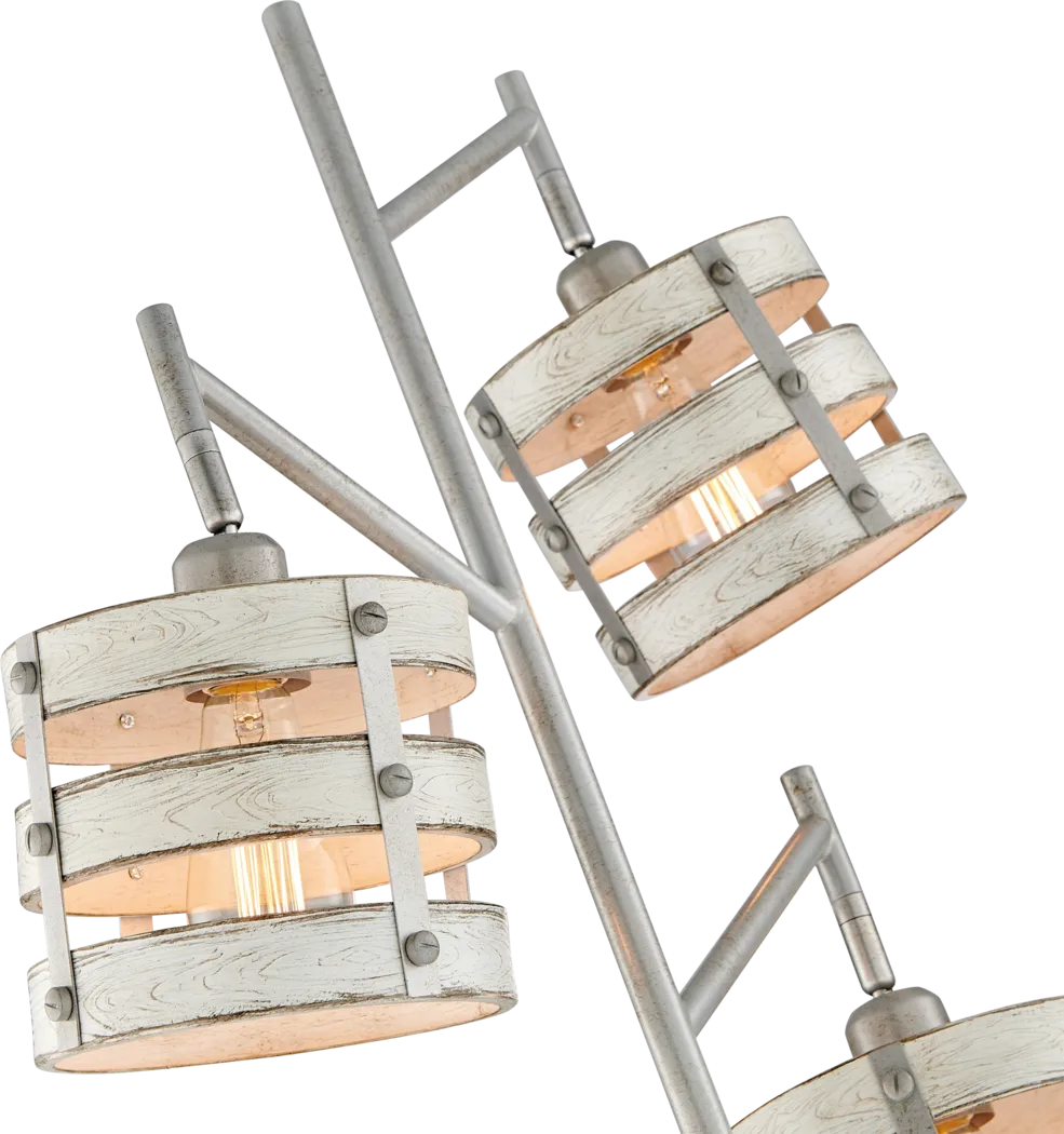 Quaylo Cove Silver Tree Floor Lamp - Thumbnail - Image 3