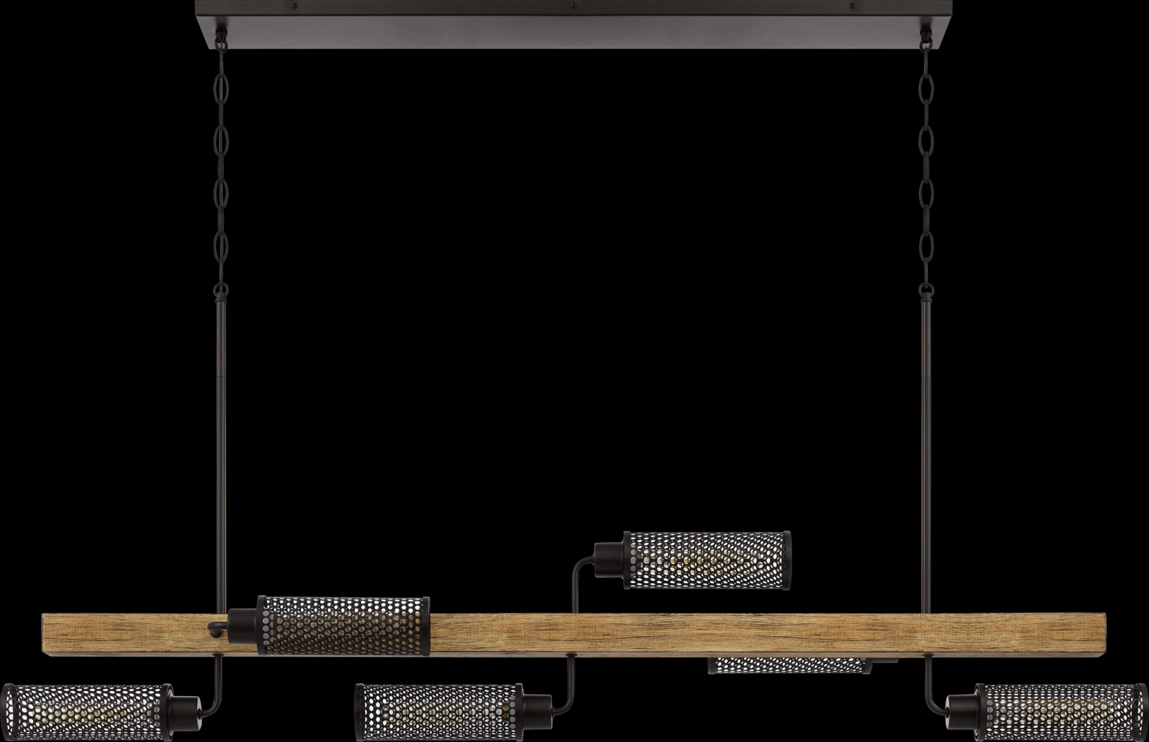 Quayside Edge Wood Chandelier - Thumbnail - Image 1