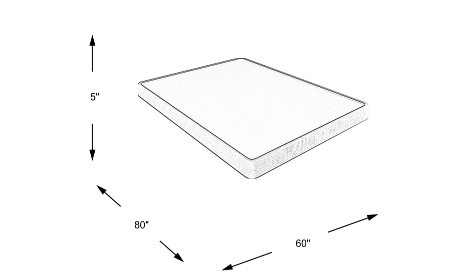 Dimension Image. Please refer to the Dimension Tab on this page for dimension details.