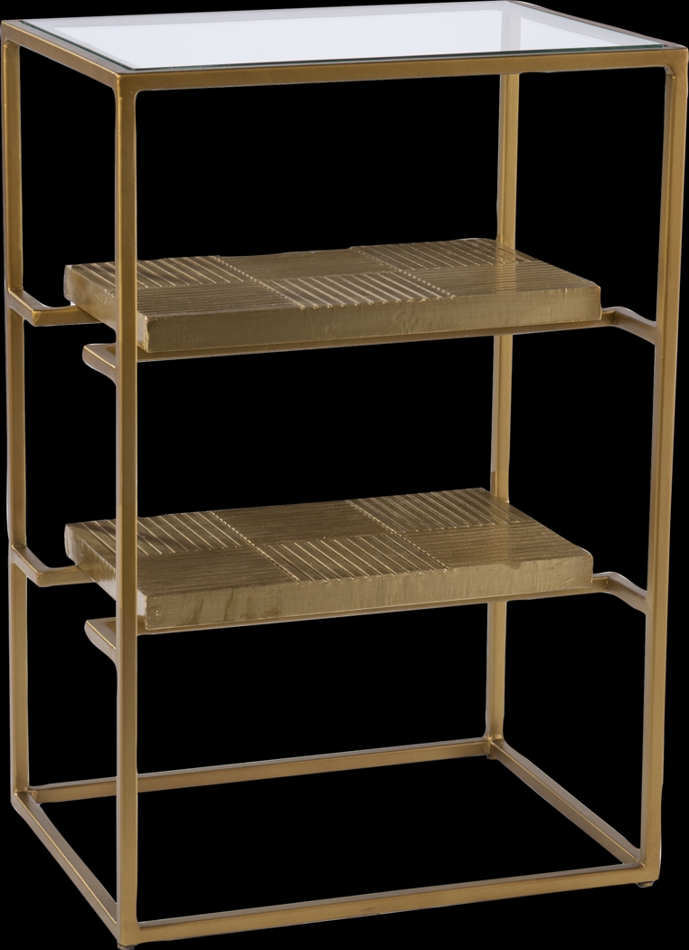 Queenswood Brass End Table - Thumbnail - Image 1