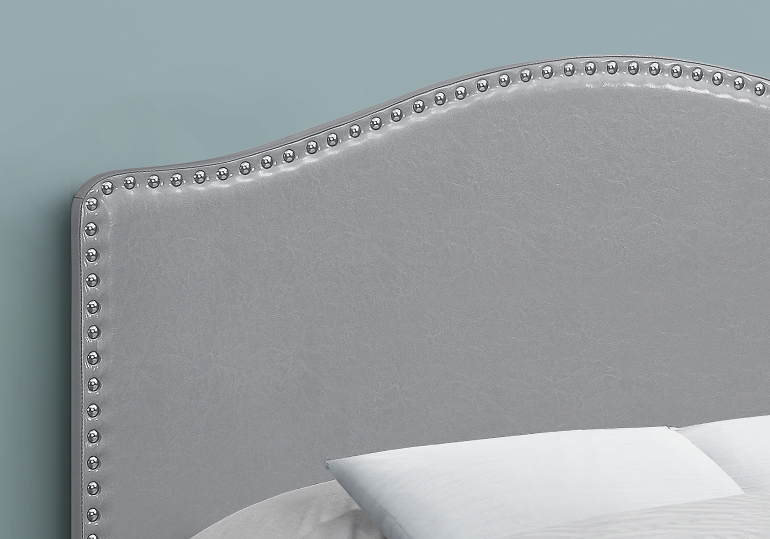Quencer Gray Full Headboard - Thumbnail - Image 2