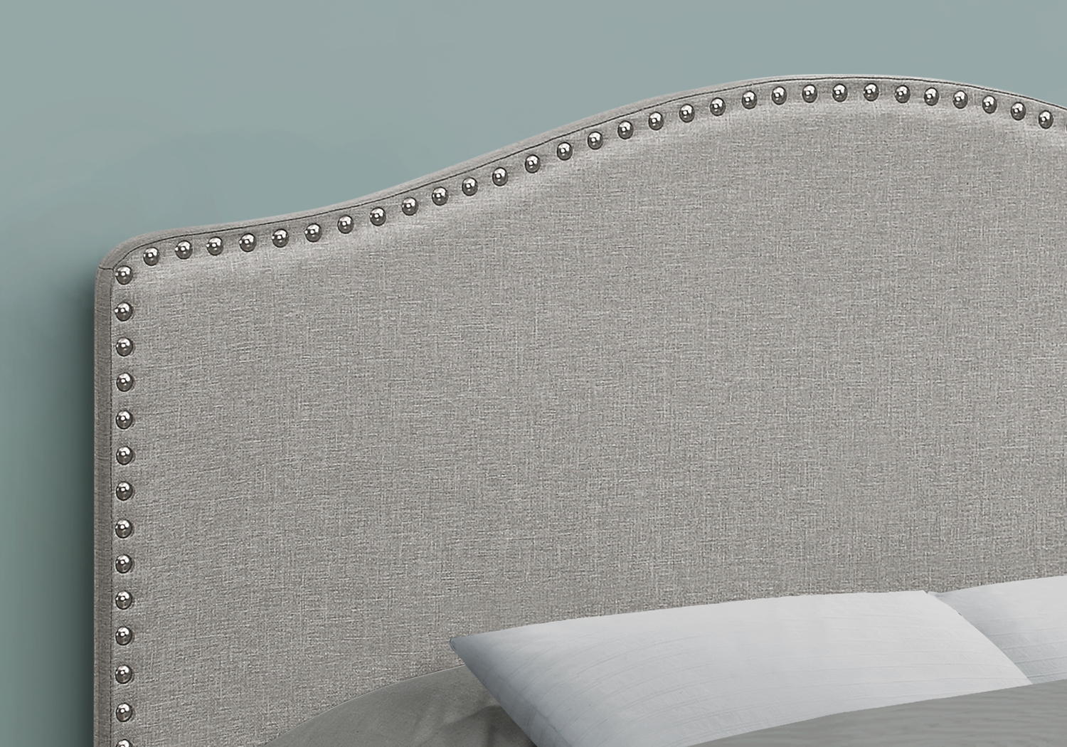 Quencer Gray Full Headboard - Thumbnail - Image 2
